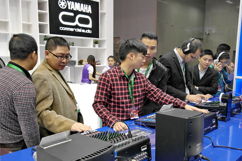 明升mansion携新一代MG系列调音台等产品亮相中国（广州）国际专业灯光、音响展览会 
