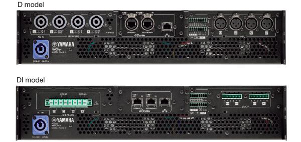 新型网络功放PC系列D/DI型号：通过集成强大的矩阵功能和Dante连接方式，提供高灵活性和可扩展性